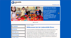 Desktop Screenshot of lebenshilfe-dueren.de